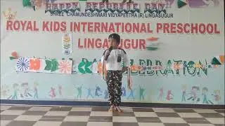 😍 The Cutest REPUBLIC DAY speech by Royal Kid,Republic public Day speech Program in ROYAL KIDS IPS