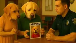 Puppy🐾 Got Kidnapped and Taken to the Circus for Money Shows 🎪 Mama & Papa Dog Searching puppy but..