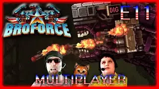 Alien Infestation & Hawaii Liberation: Frenchy & Jay's Heroic Broforce Gameplay Episode 11!