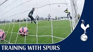 First Team Training ft. Paulinho Back-Heel Assist