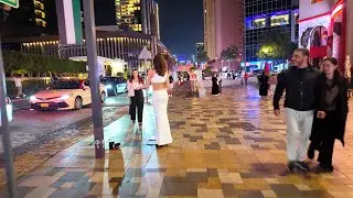 Luxury Marina Night Walk 🌃 | Dubai Marina Night Life Walk Tour 2026