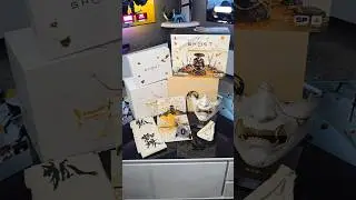 UNBOXING Ghost of Yōtei PS5 Collectors Edition! 💛🎮 #gamingvideos #playstation #PS5 #gamer