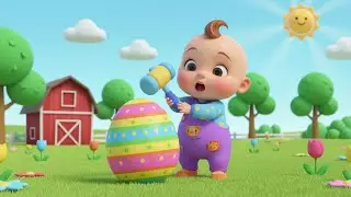 Open the Barn Door Surprise Song | kids nursery rhymes | Baby Song, Fun Farm Cartoon 🚪🐄🐓
