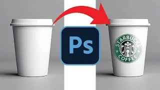 Add Logo on Bottle in Photoshop 1min Tutorial | graphicy | photoshop