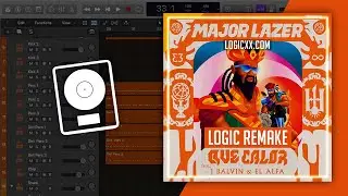 Major Lazer, J Balvin ft El Alfa - Que calor (Logic Pro Remake)