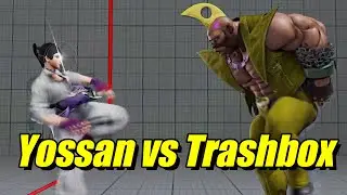 Street Fighter V: Trashbox (Birdie) VS Yossan / RomancingJuri (Juri)