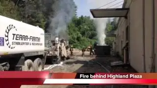Fire at Highland Plaza on Hixson Pike in Chattanooga