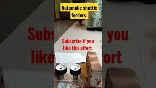 Automatic badminton shuttle feeder #robot #robotics #diyprojects #badminton #creatvity #handmade #