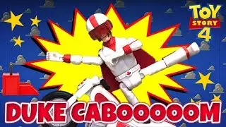 Juguete de DUKE CABOOM - Toy Story 4 - MOTOCICLETA DE ACROBACIAS (Reseña Junio 2019)