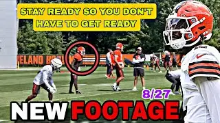 🚨Shedeur Sanders TURNS HEADS After GAINING MEANINGFUL REPS With Cleveland Browns WRs In Solo Drills!