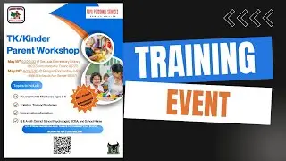 Reagan Elementary School Training event (May 28th 4:00PM)