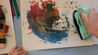 Items that do Not work well with the Encaustic Iron #Encaustic #art