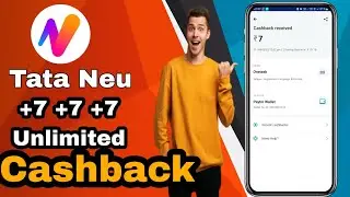 Tata Neu Offer Rs.7 Unlimited Cashback One Device Trick || Technical Rob