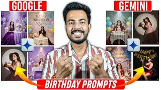 Ai happy birthday photo editing | google gemini viral photo editing |nano banana ai |Ai photo prompt