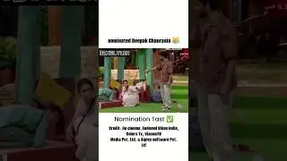 Deepak nominated 😳 #viral #elvish #biggboss #youtubeshorts #biggboss