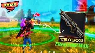 TROGON GUN OMG!!! 😲 | 4K VIDEO 2026 | TROGON IN BR RENKED EVER 🙏 | #freefiremax#p7f#downp7f#freefire