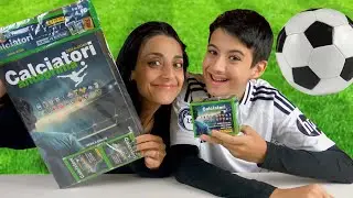 MEGA STARTER PACK CALCIATORI PANINI 2024/2025 ANTEPRIMA - SPACCHETTO CON MAMMA!! ⚽🐼