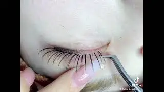 Classic volume eyelash extensions #eyelash #lashextensions #foryou #lashes #lash #eyelashtutorial