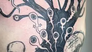 Еще одна татуировка для Вани в исполнении Лоры ( instagram мастера @lora.ink )