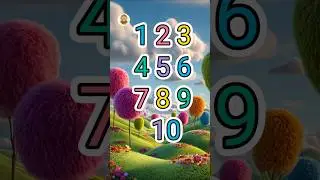 La Canzone dei Numeri 🔢 |Contiamo da 1 a 10 | Canzoni per Bambini