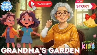 Grandma Lily&rsquo;s Secret Garden | Kids Story with Moral | Patience and Kindness Children&rsquo;s Storytime