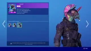 Fortnite Bash Skin Showcase