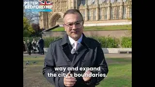 Peter Bedford MP's Referendum on Local Government Reorganisation in Leicestershire