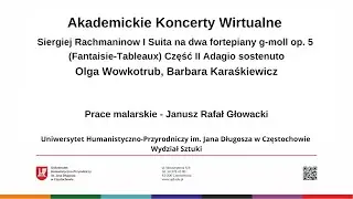 Akademickie Koncerty Wirtualne: Olga Wowkotrub i Barbara Karaśkiewicz