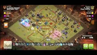 using hero for funneling th14 vs th13 easy 3 star best aatck