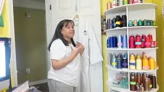How to Embroider a Monogram on a Bathrobe with Your Embroidery Machine.  Watch how I do it!