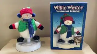 Christmas Fantasy LTD. 2000 Willie Winter The Dancing Snowman &ldquo;Rockin&rsquo; Around The Christmas Tree&rdquo;