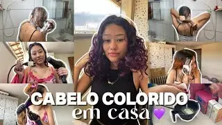 Fiquei loira global sozinha em casa e deu tudo errado!😰