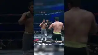 🇺🇿Жесткий Узбек vs Шамиль Пахан 👊 #shorts #mma #нокаут
