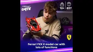 Конструктор LEGO Technic Ferrari FXX K &mdash; классный подарок на день рождения для детей, гоночный ав...