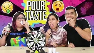 WEIRD DRINKS! - Pour Taste Challenge Game - Let's Get Weird