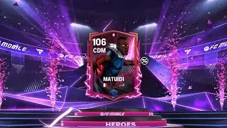 FC24 #fifamobile 591: 106 CDM Matuidi 🦸&zwj;♂️ Heroes
