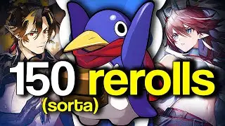 I did 150 REROLLS! (sorta).. 🤔 | Arknights