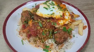 Kefta Tagine, also known as meatballs and poached eggs. Give this extremely tasty recipe a go 