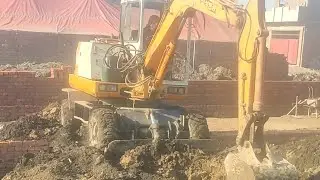 Small Excavetor working (Excavation wokr Relaxable video @Bazylland @KidsDianaShow