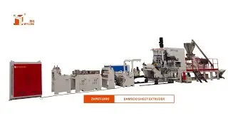 BAMBOO Sheet Extruder|BioDegradable Sheet Extruder|CUPS,BAGS,LIDS,FOOD CONTAINERS|+90% Degradable.