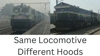 #40019 WDP4B in Different Hoods || SHF(Short Hood Front)V/S LHF(Long Hood Front)||Sarbat Da Bhala SF