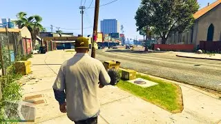 GTA V: Улучшенная графика в разрешении 4K [4K 60fps] — кинематографический геймплей