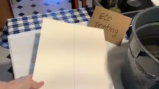 Eco Printing step 2