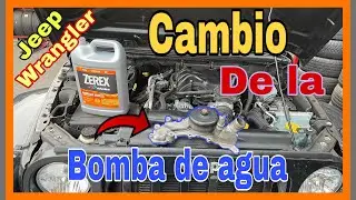 Cómo cambiar la bomba de tu carro (2012Jeep wrangler )
