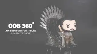 Funko Pop! - Jon Snow on Iron Throne from Game of Thrones - OOB 360