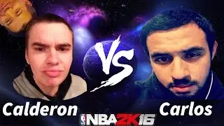 CalderonFan4Life Vs CarlosStory NBA2K16 INTENSE WAGER ft. Mike Wang
