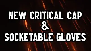 New Critical Cap & Socketable Gloves - Dekaron