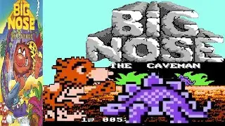 👺 Big Nose the Caveman 🦕 / NES /Gameplay