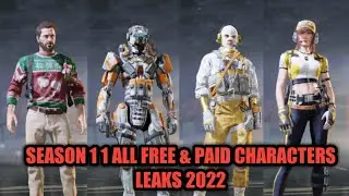 codm Season 11 All New Free Characters Leaks 2022 | codm Season 11 All Paid Characters Leaks 2022