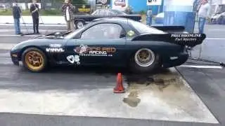 Force-Fed Racing Drag FD - 7.92 @ 168mph - Canada's Fastest Rotary